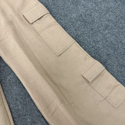 Spodnie Czarny Utility Cargo